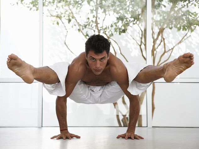 Lección de yoga